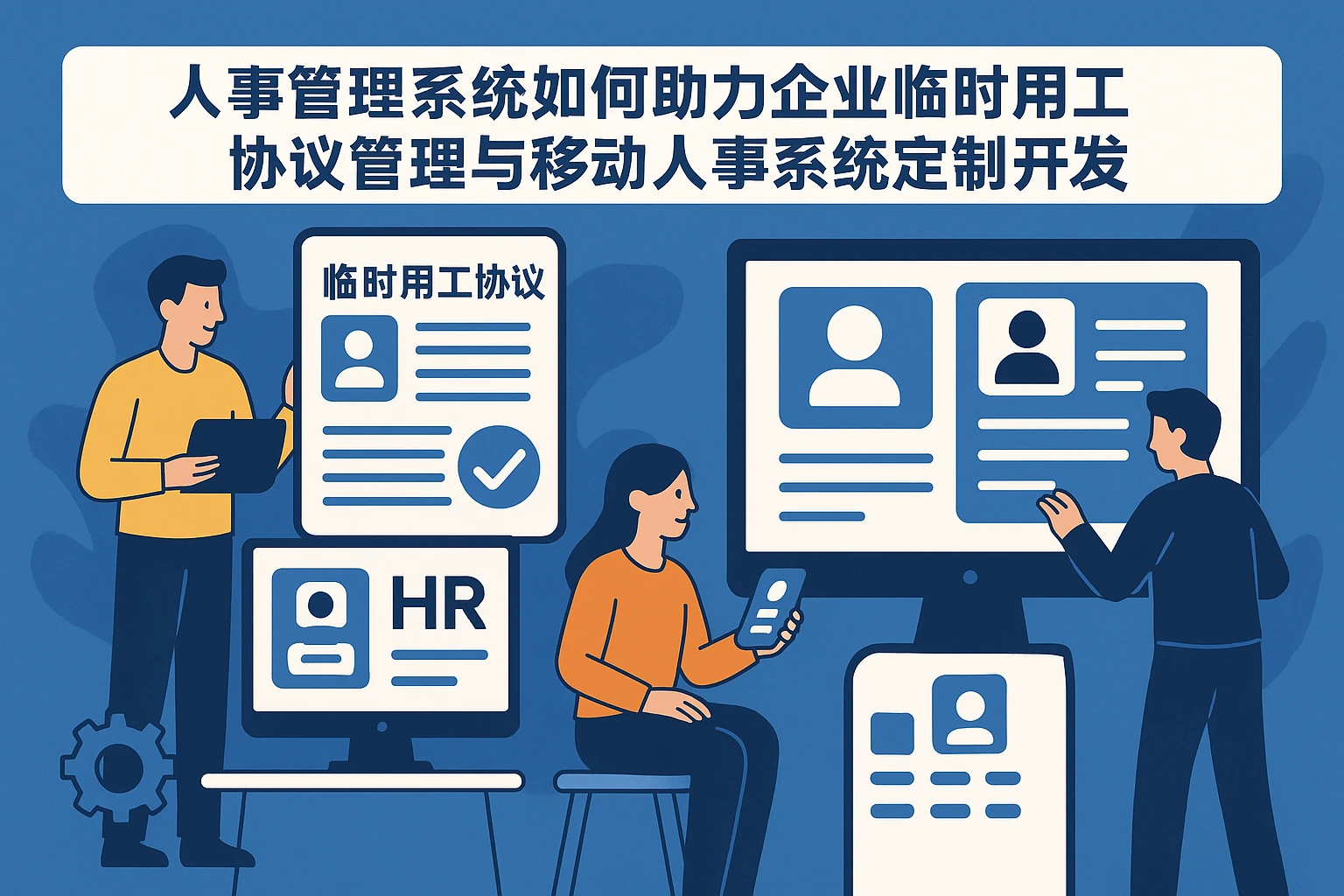 人事管理系统如何助力企业临时用工协议管理与移动人事系统定制开发