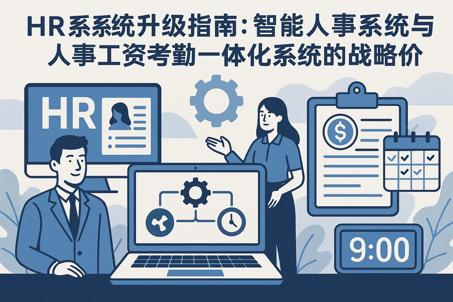HR系统升级指南：智能人事系统与人事工资考勤一体化系统的战略价值