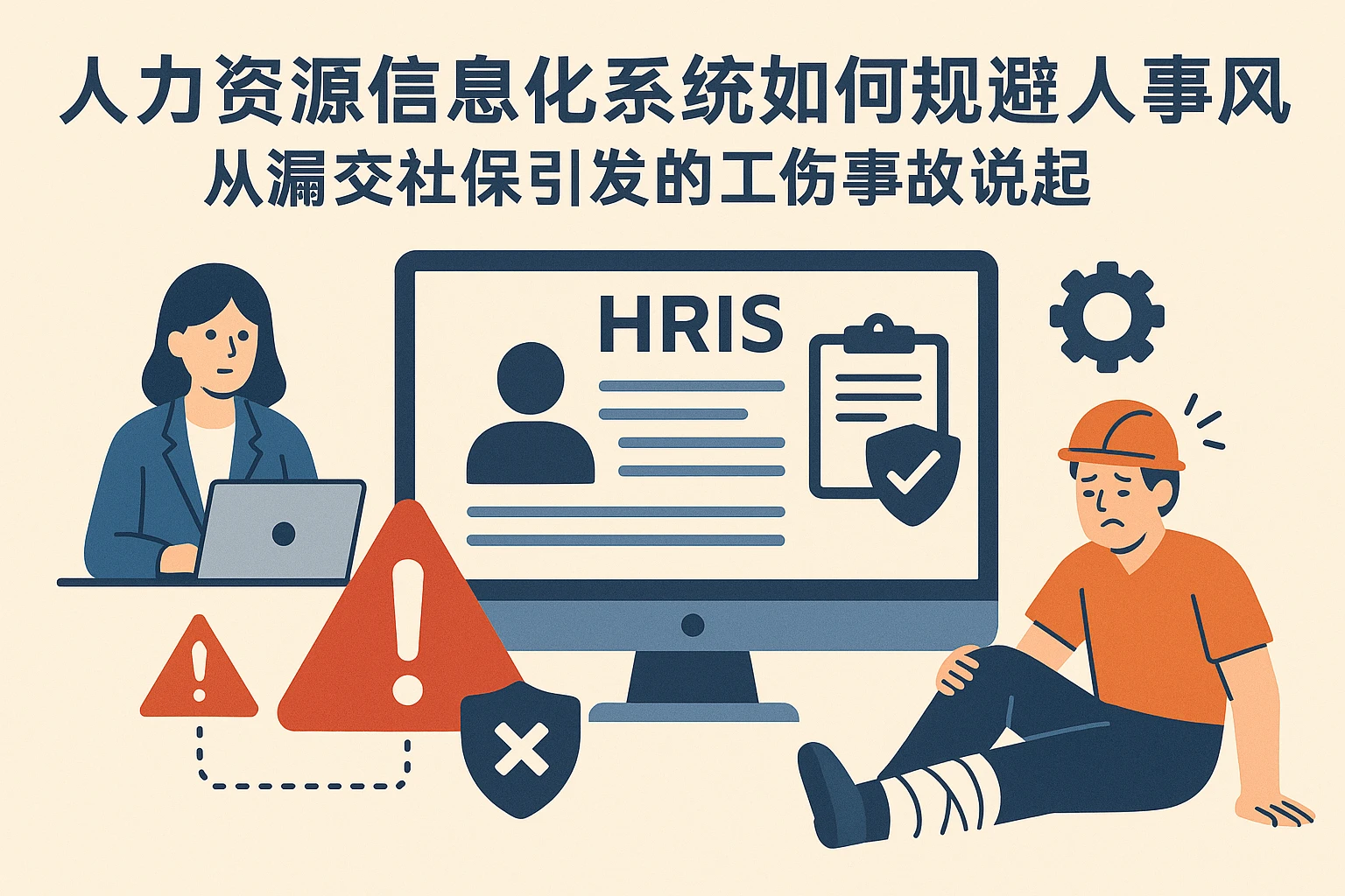 人力资源信息化系统如何规避人事风险？从漏交社保引发的工伤事故说起