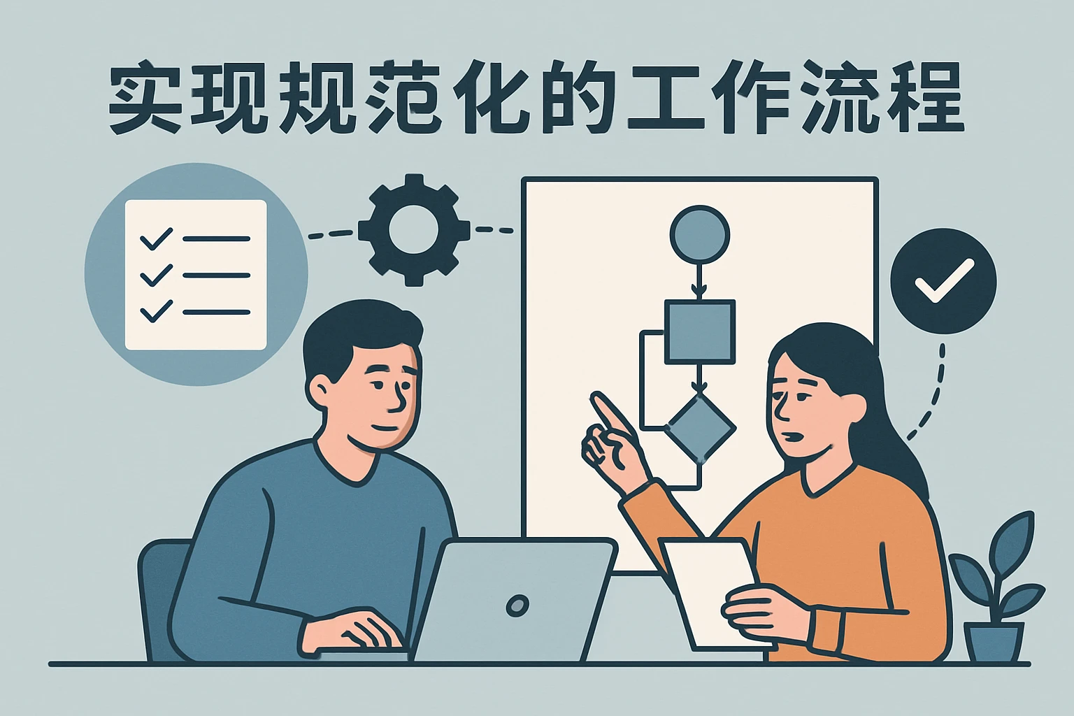 实现规范化的工作流程