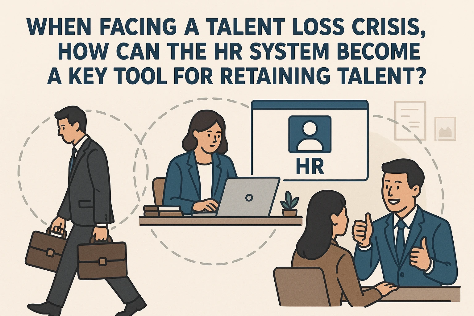 当企业遭遇人才流失危机，HR系统如何成为留住人才的关键利器