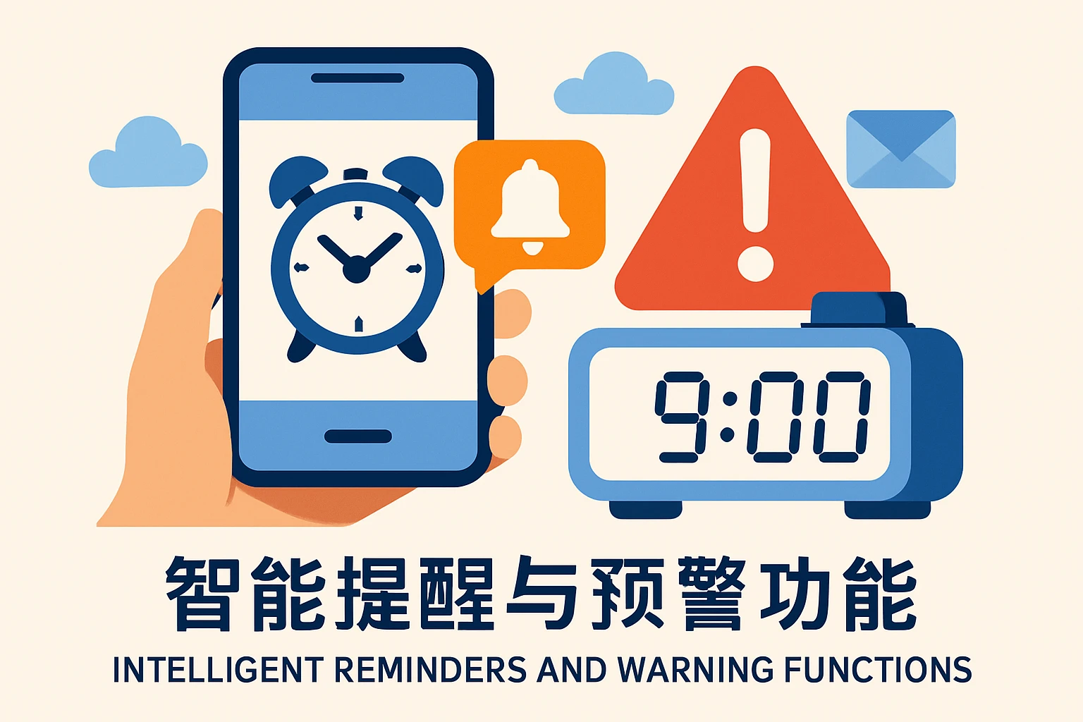 智能提醒与预警功能