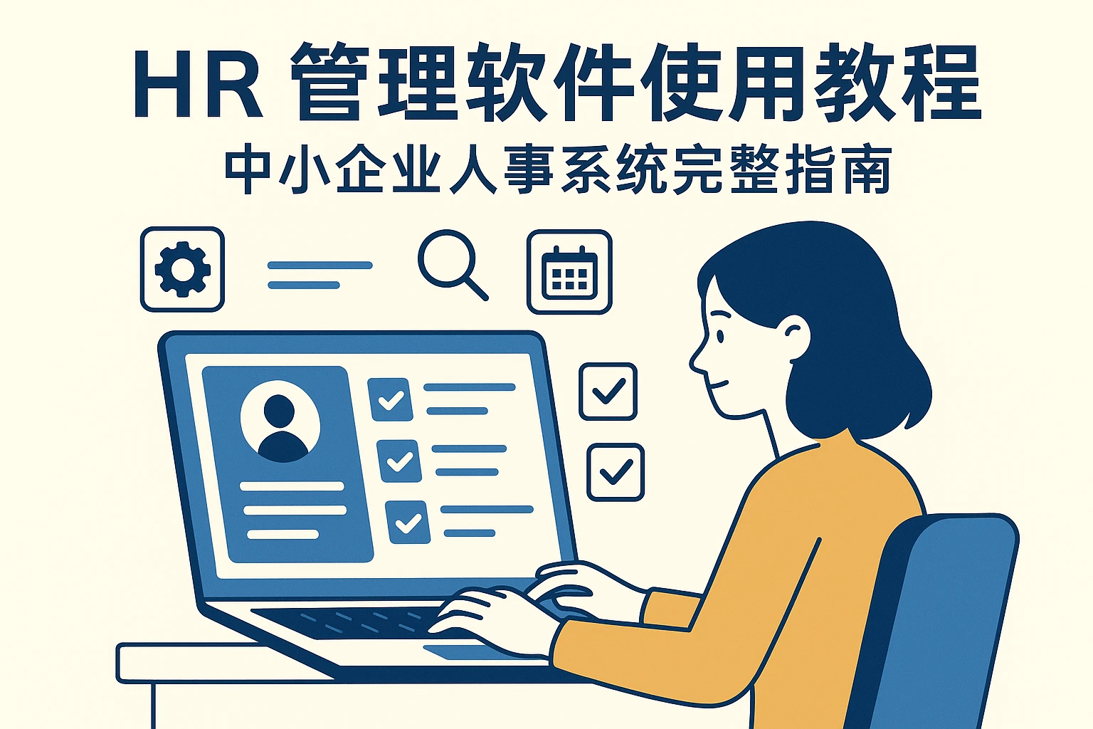 HR管理软件使用教程：中小企业人事系统完整指南