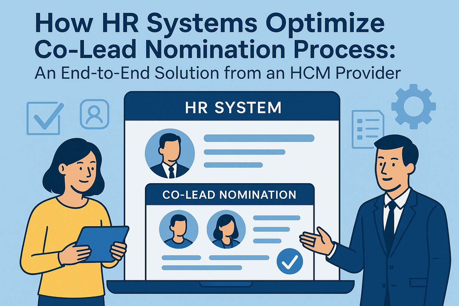 HR系统如何优化联合负责人提名流程:人事系统供应商的全流程解决方案