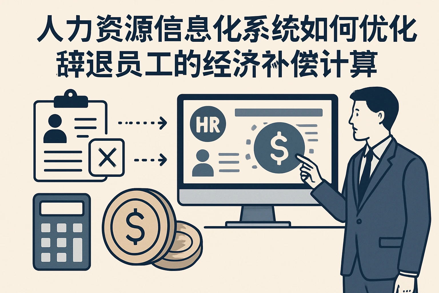 人力资源信息化系统如何优化辞退员工的经济补偿计算