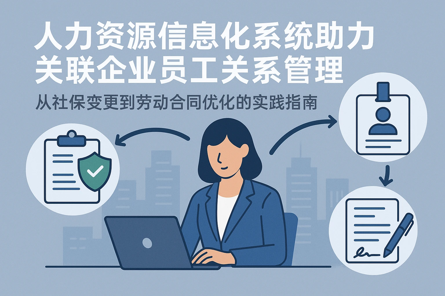人力资源信息化系统助力关联企业员工关系管理:从社保变更到劳动合同优化的实践指南