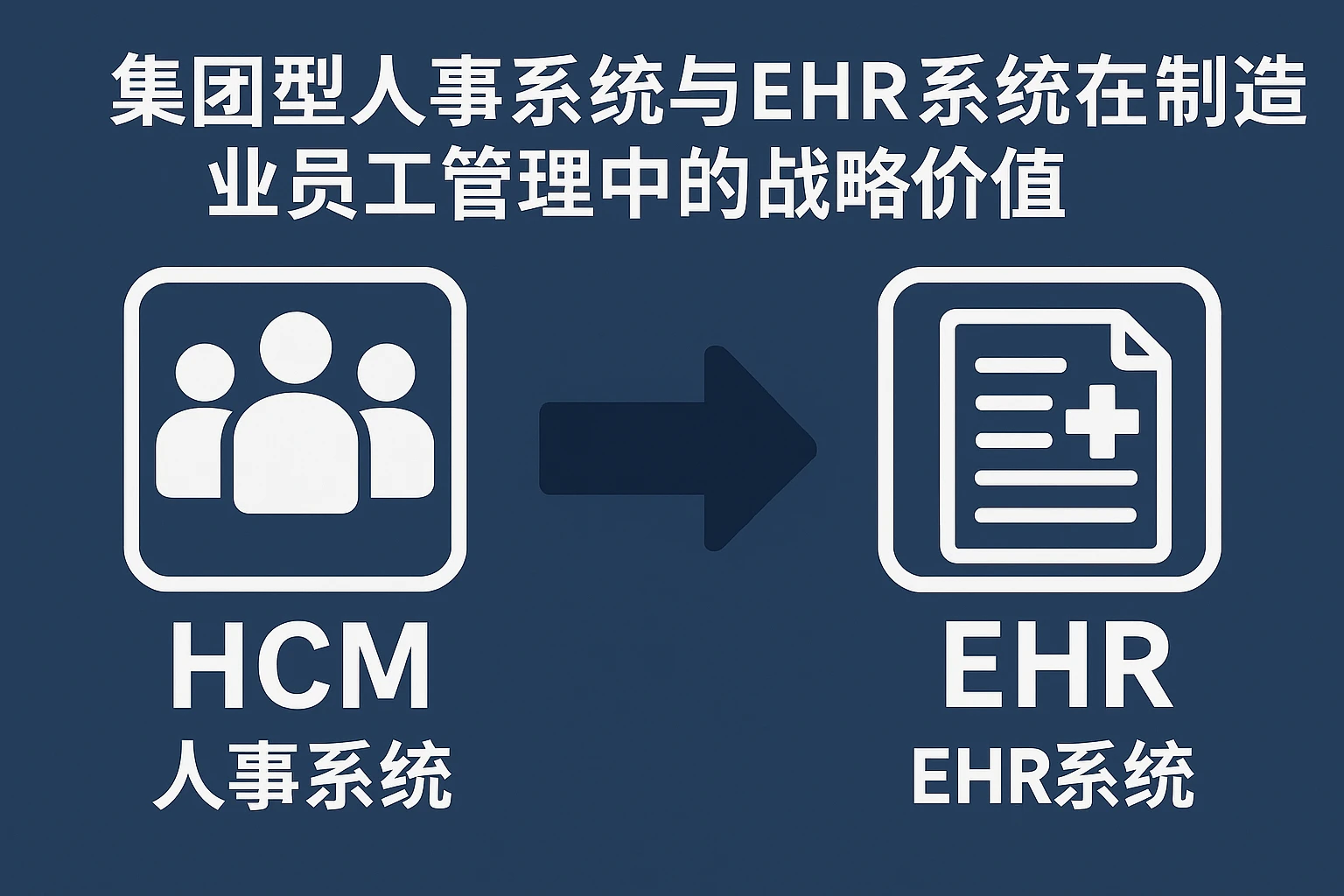 集团型人事系统与EHR系统在制造业员工管理中的战略价值