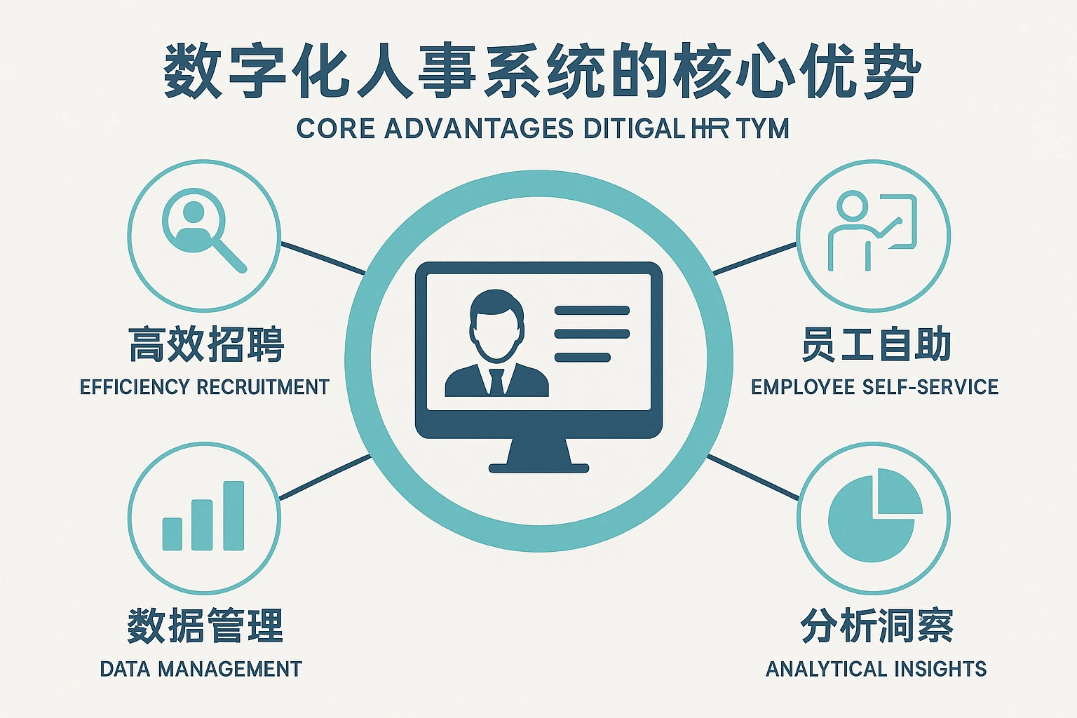 数字化人事系统的核心优势