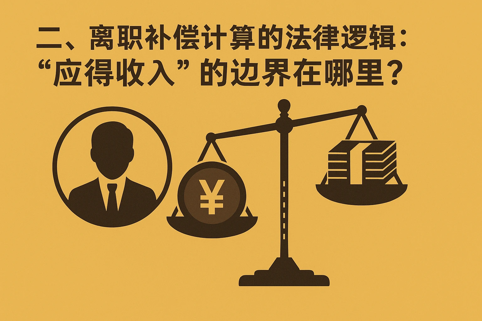 二、离职补偿计算的法律逻辑：