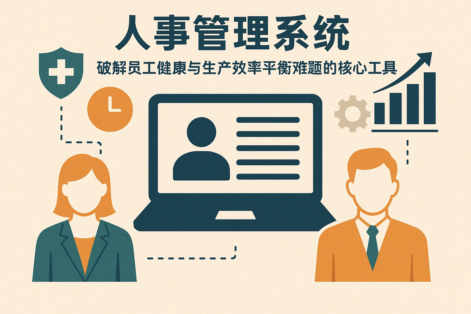 人事管理系统：破解员工健康与生产效率平衡难题的核心工具
