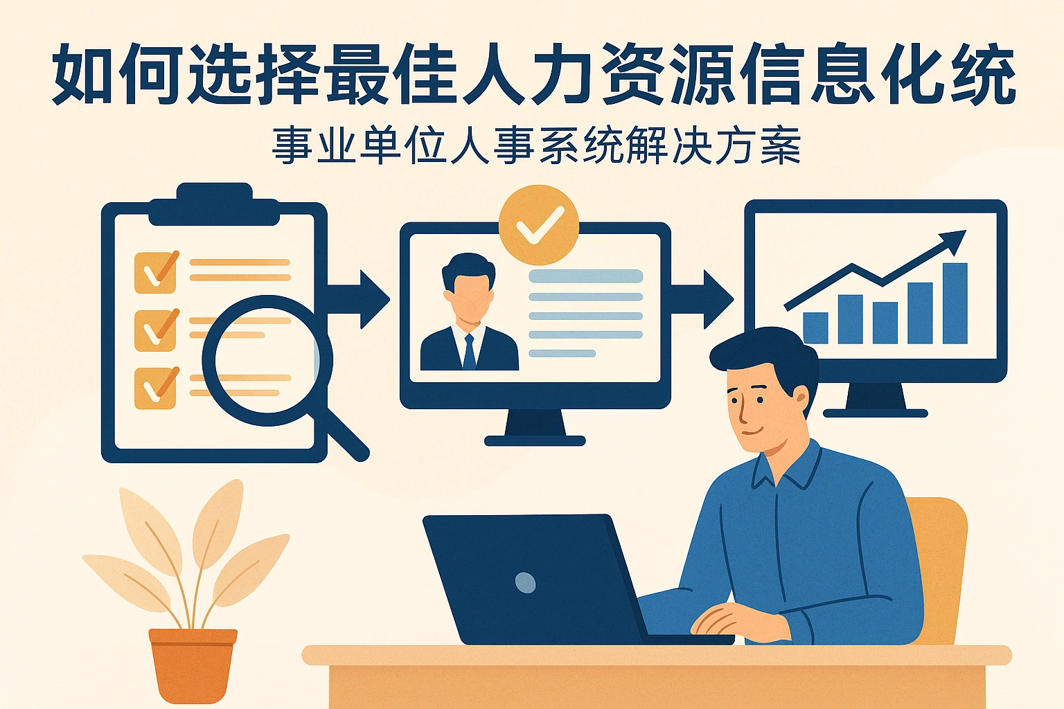 如何选择最佳人力资源信息化系统：事业单位人事系统解决方案