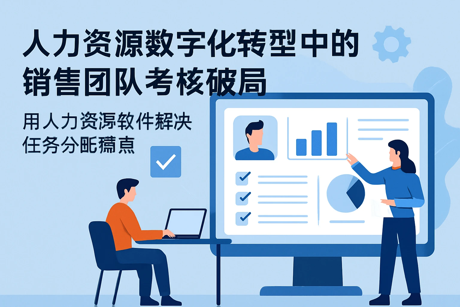 人力资源数字化转型中的销售团队考核破局：用人力资源软件解决任务分配痛点