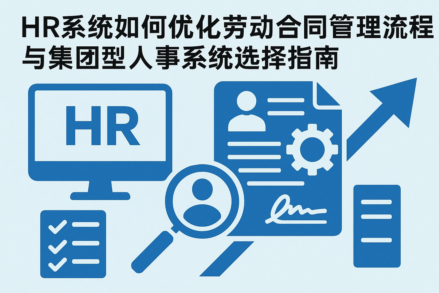 HR系统如何优化劳动合同管理流程与集团型人事系统选择指南