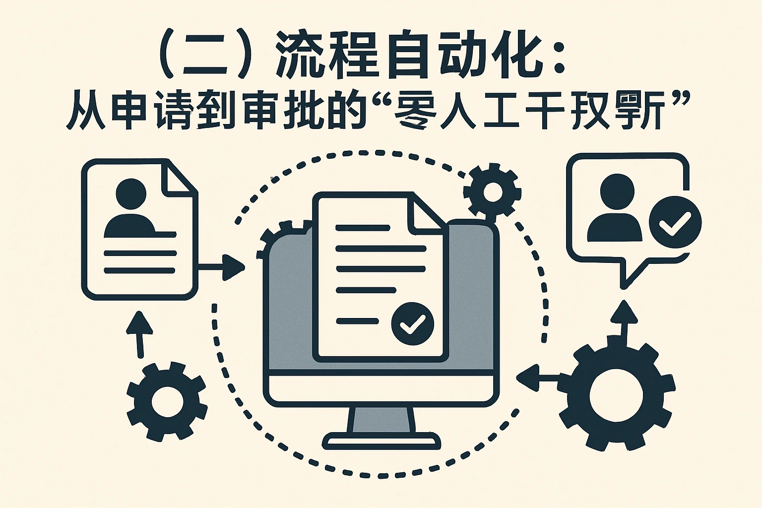 （二）流程自动化：从申请到审批的“零人工干预”