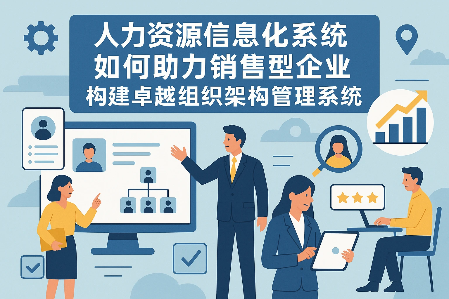 人力资源信息化系统如何助力销售型企业构建卓越组织架构管理系统