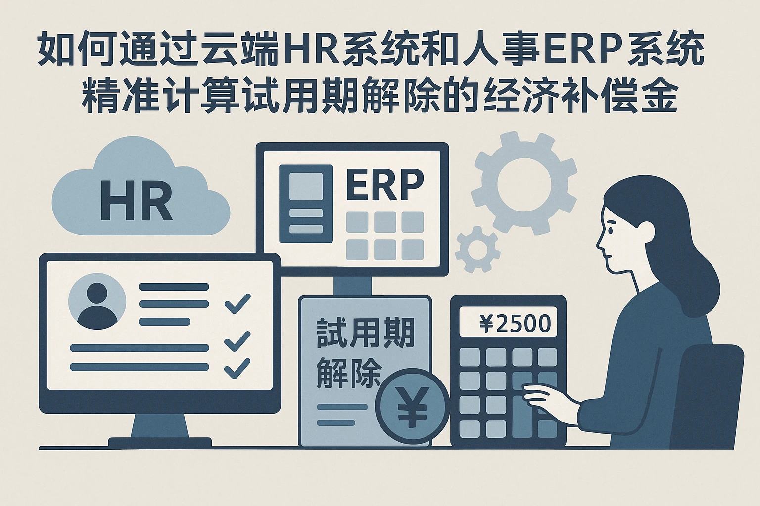 如何通过云端HR系统和人事ERP系统精准计算试用期解除的经济补偿金