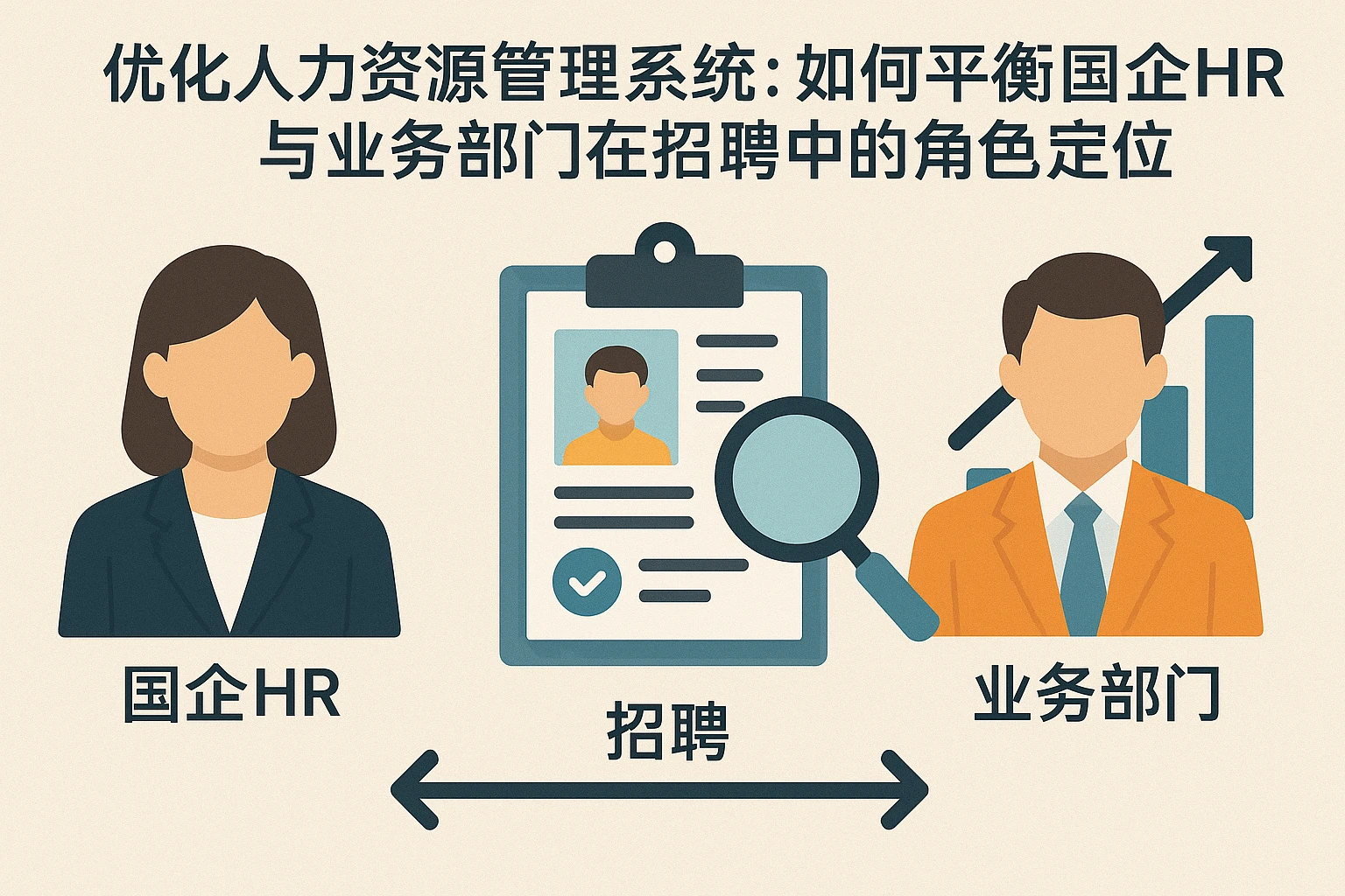 优化人力资源管理系统:如何平衡国企HR与业务部门在招聘中的角色定位