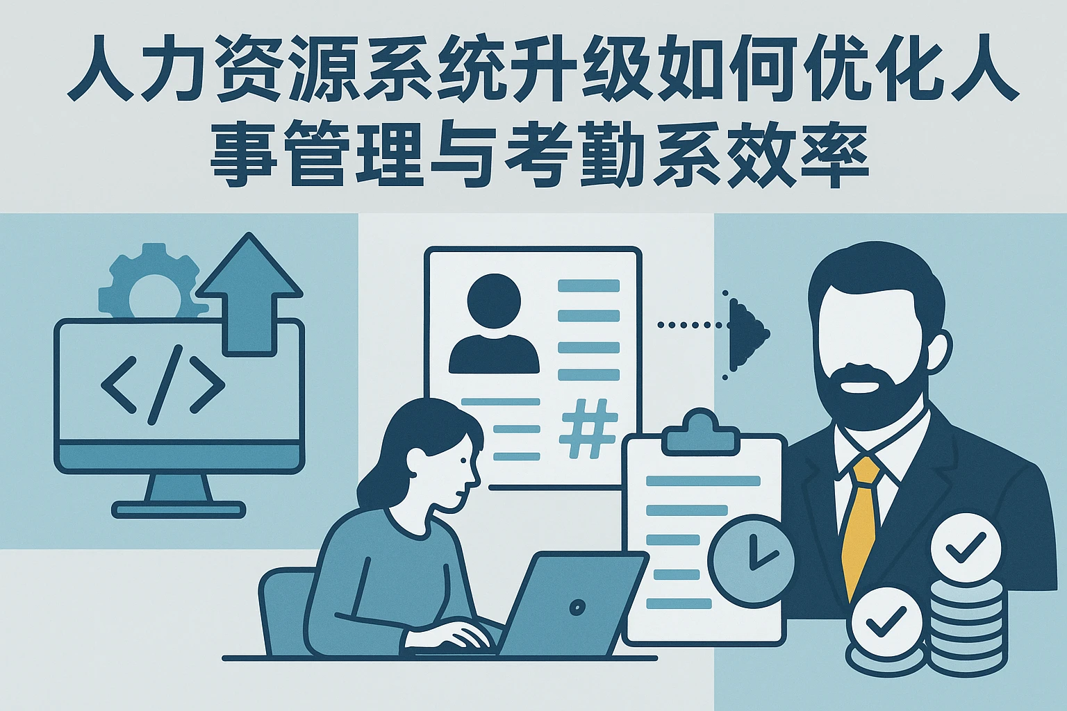 人力资源系统升级如何优化人事管理与考勤系统效率