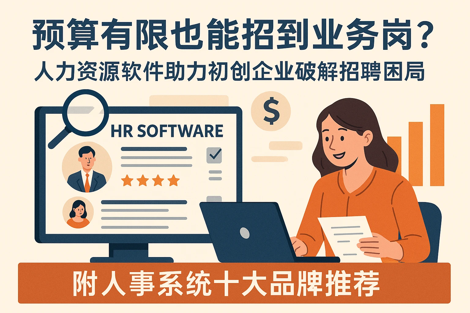 预算有限也能招到业务岗？人力资源软件助力初创企业破解招聘困局——附人事系统十大品牌推荐