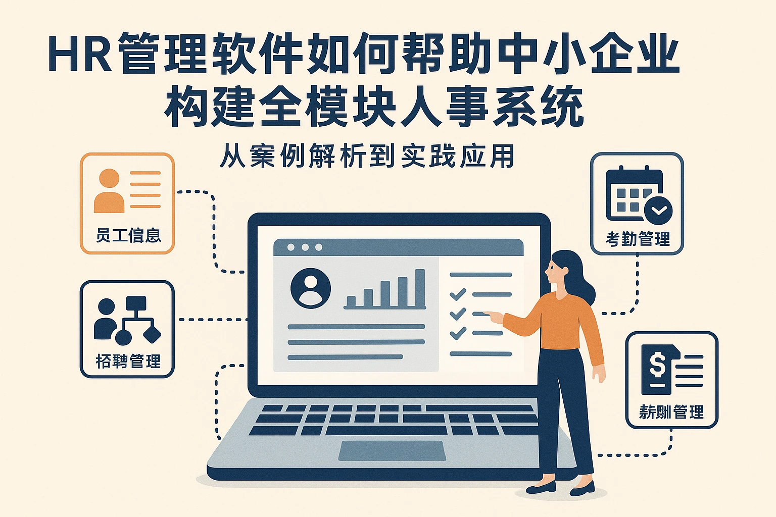 HR管理软件如何帮助中小企业构建全模块人事系统:从案例解析到实践应用