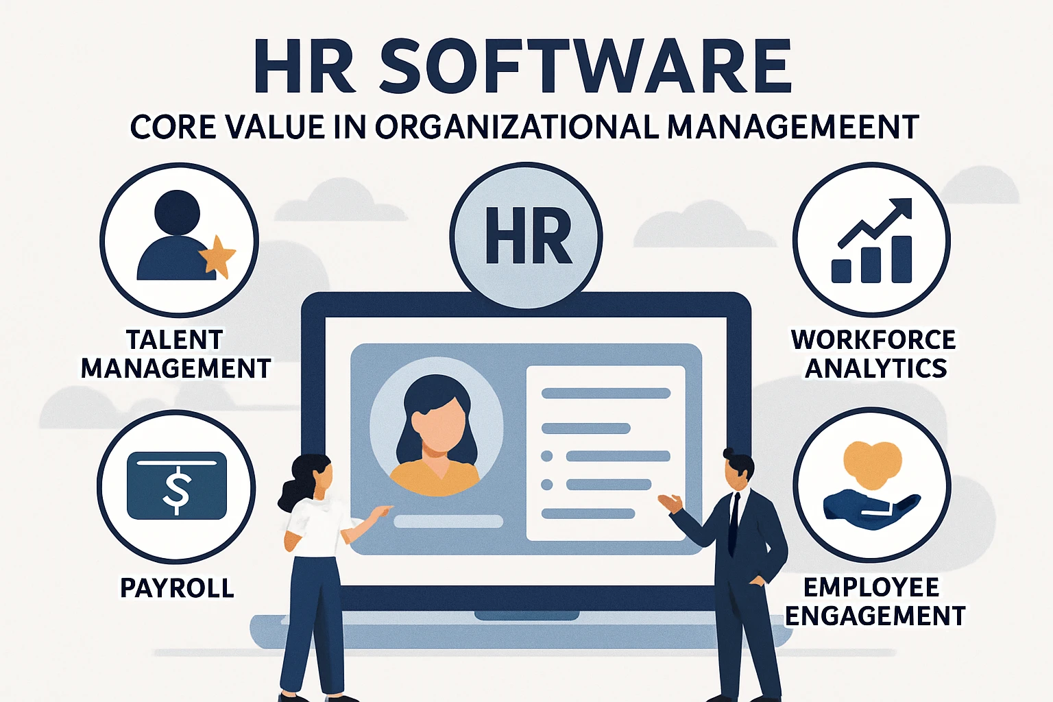 人力资源软件在组织管理中的核心价值