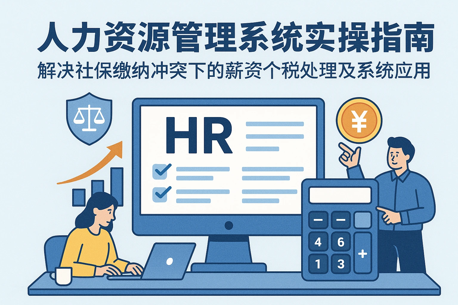 人力资源管理系统实操指南：解决社保缴纳冲突下的薪资个税处理及系统应用技巧