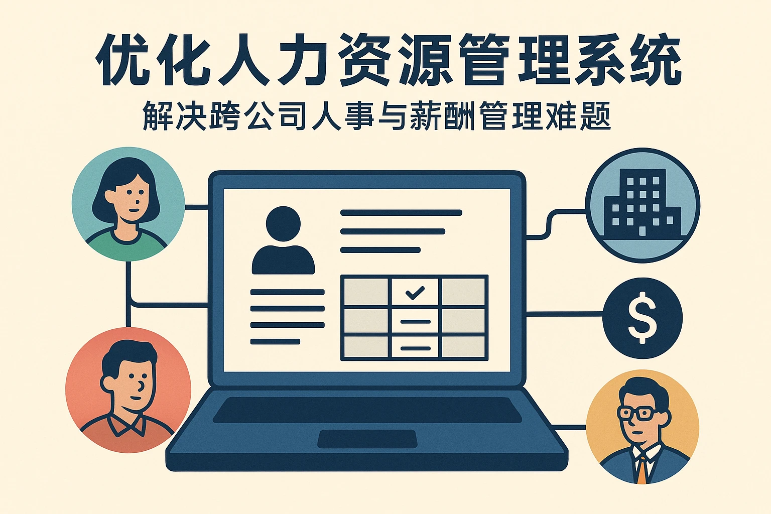 优化人力资源管理系统：解决跨公司人事与薪酬管理难题