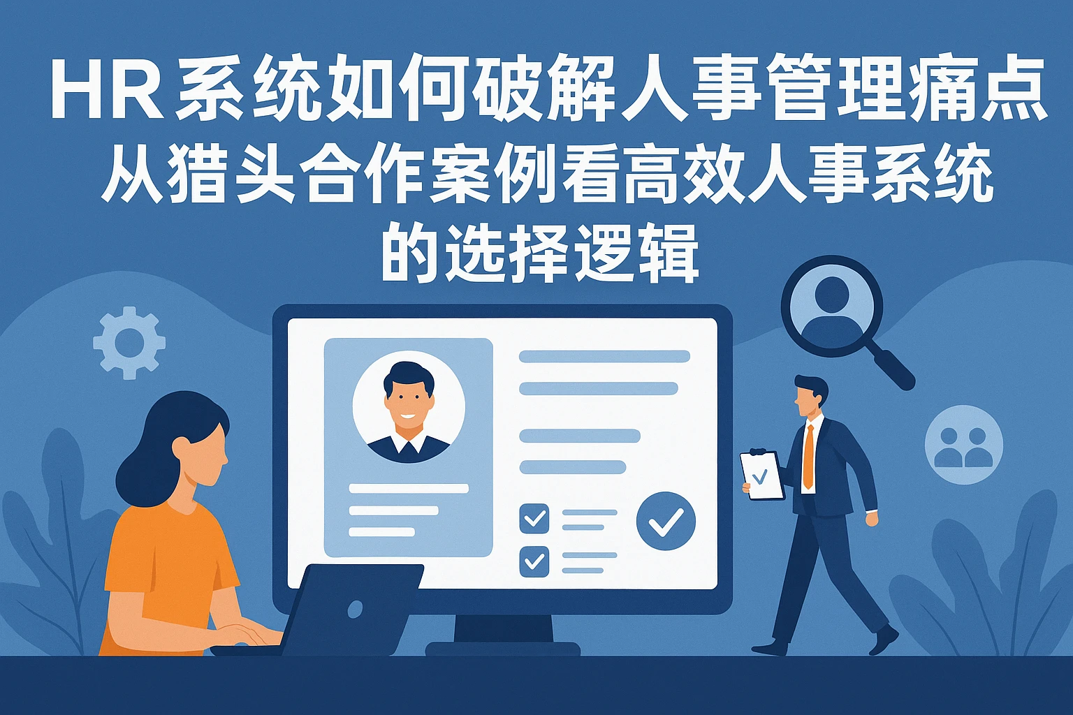 HR系统如何破解人事管理痛点?从猎头合作案例看高效人事系统的选择逻辑