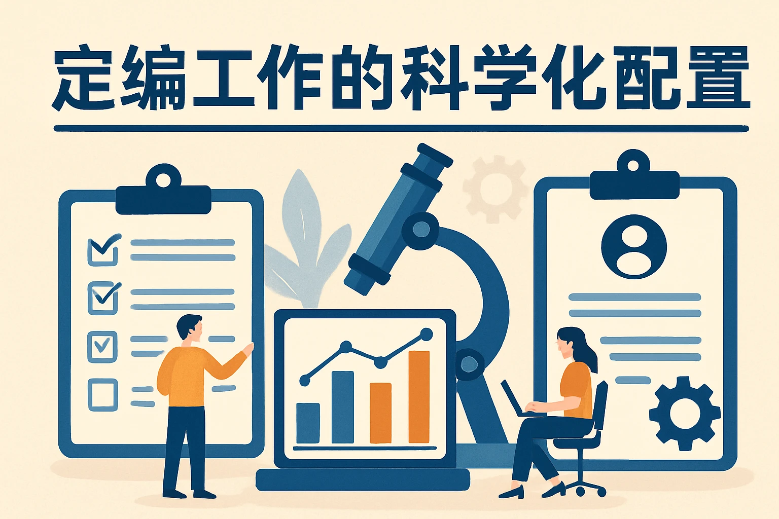 定编工作的科学化配置