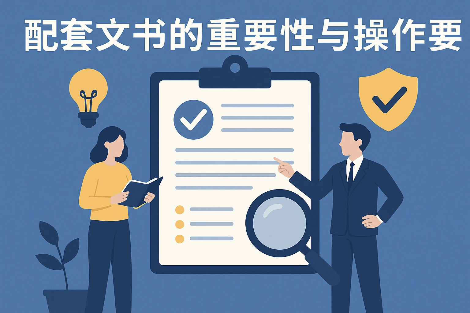 配套文书的重要性与操作要点