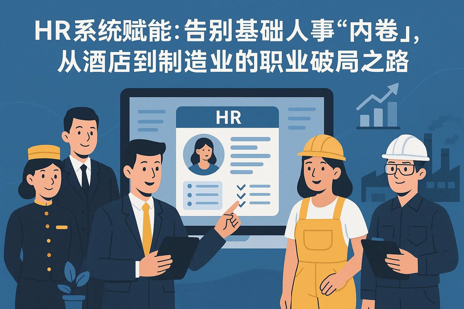 HR系统赋能:告别基础人事“内卷”,从酒店到制造业的职业破局之路