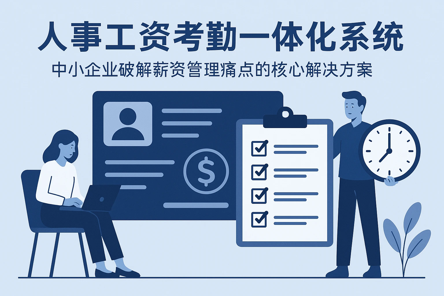 人事工资考勤一体化系统:中小企业破解薪资管理痛点的核心解决方案