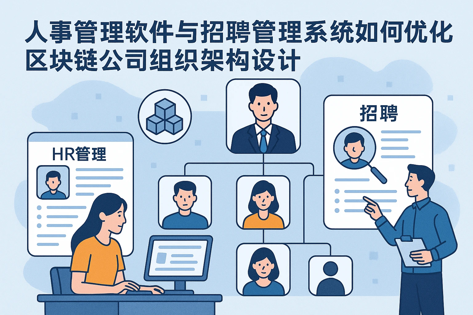 人事管理软件与招聘管理系统如何优化区块链公司组织架构设计
