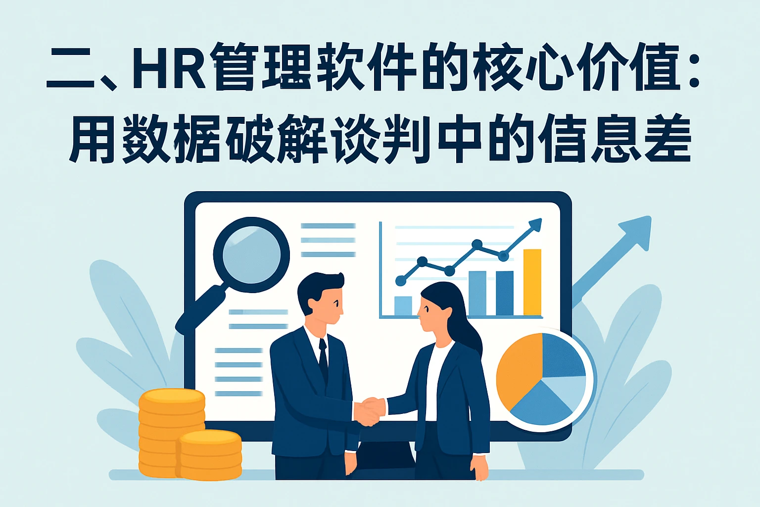 二、HR管理软件的核心价值：用数据破解谈判中的信息差