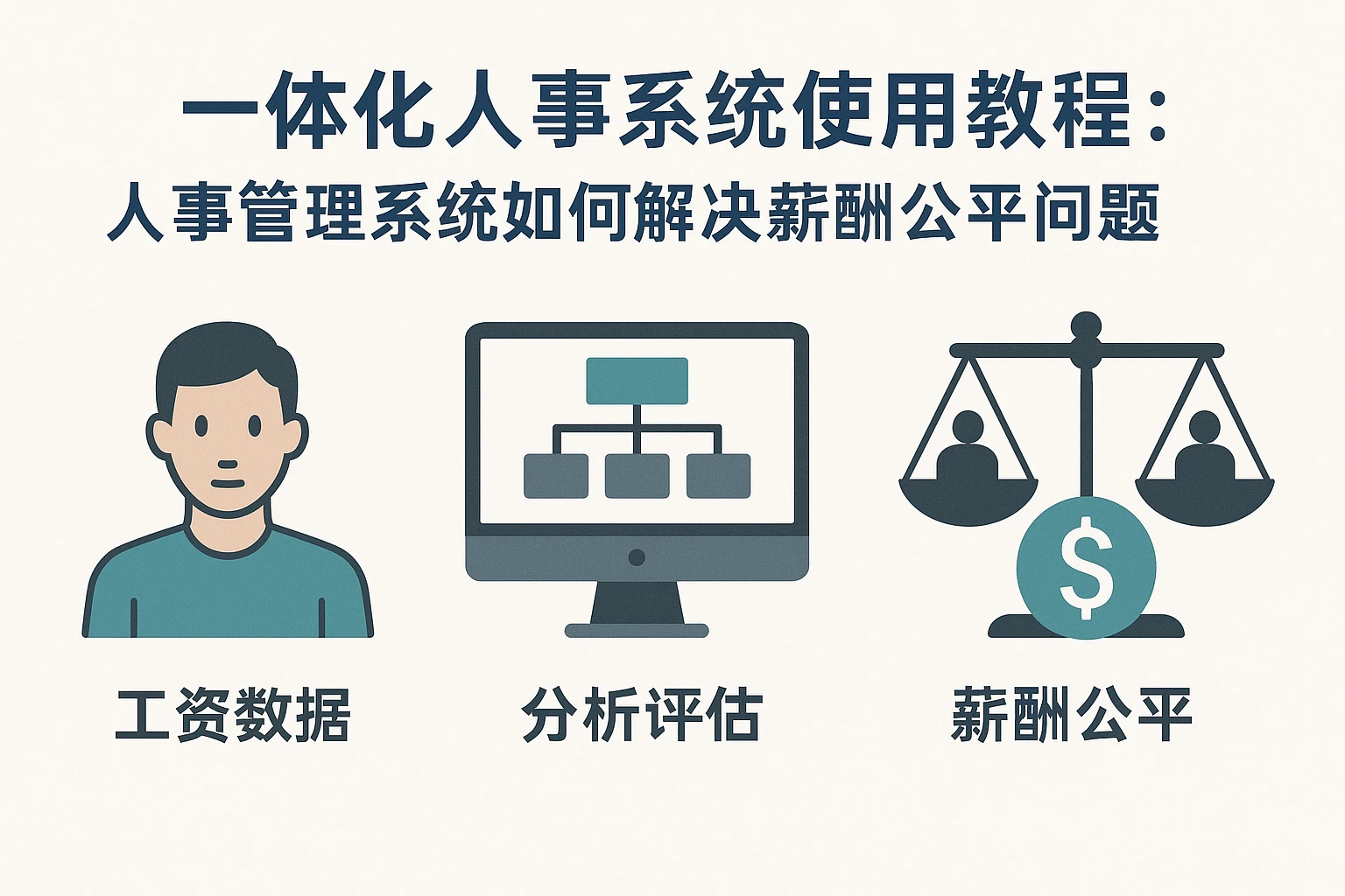 一体化人事系统使用教程：人事管理系统如何解决薪酬公平问题