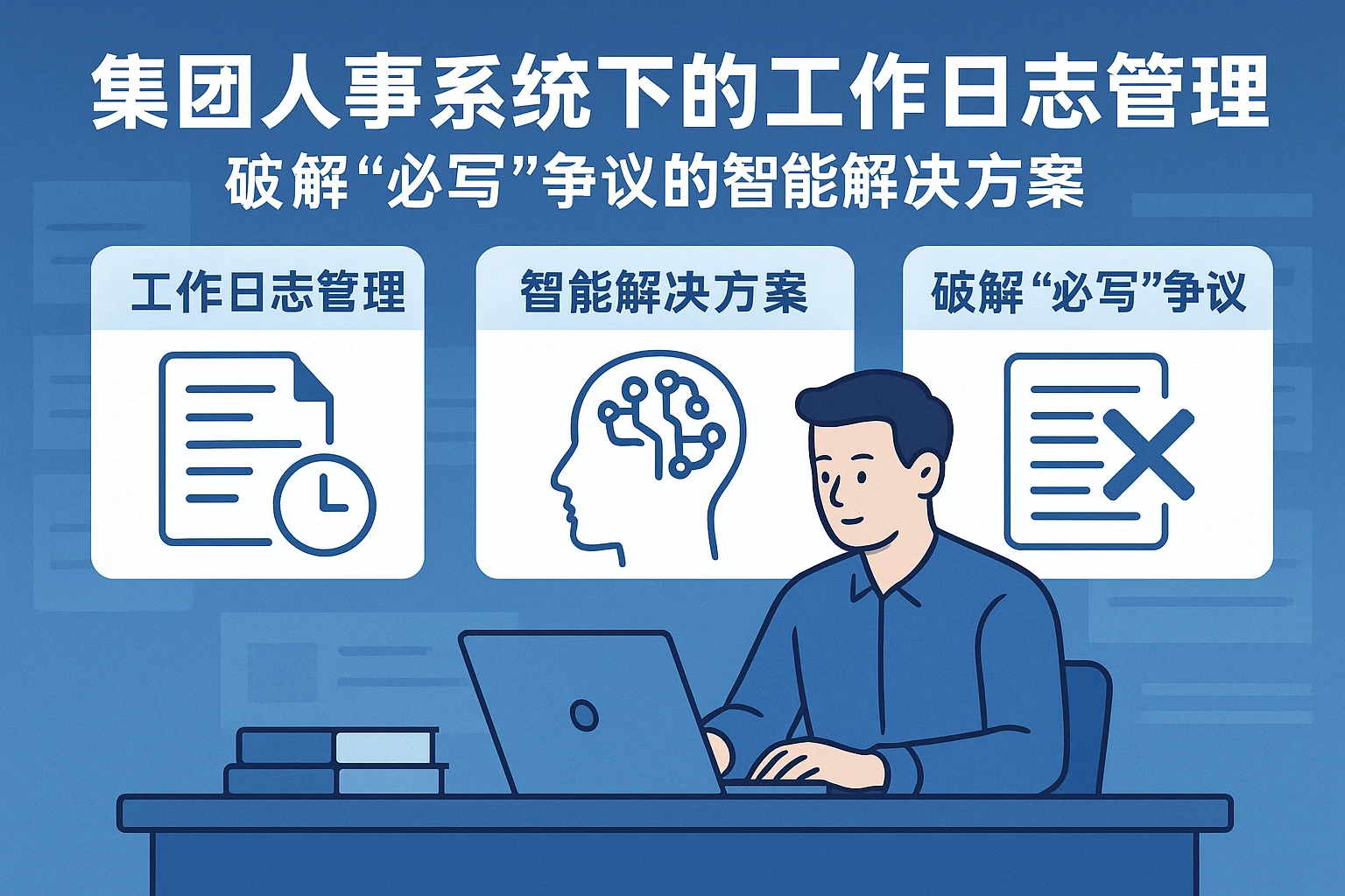 集团人事系统下的工作日志管理：破解“必写”争议的智能解决方案