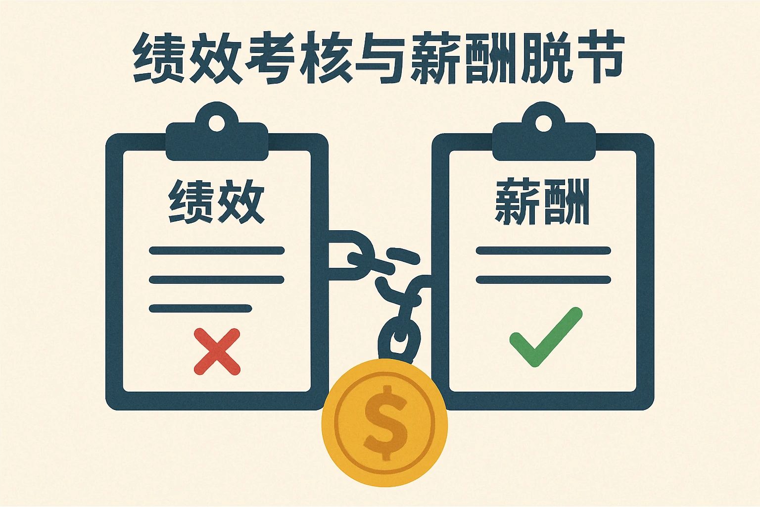 绩效考核与薪酬脱节