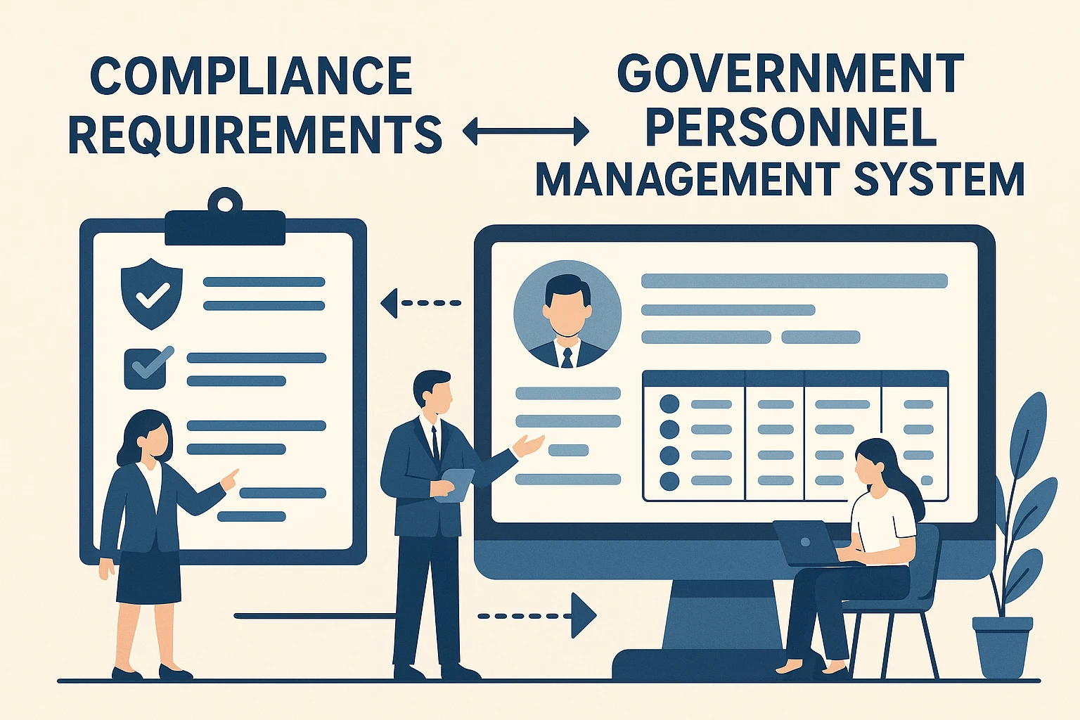 政府人事管理系统的合规性要求与对接