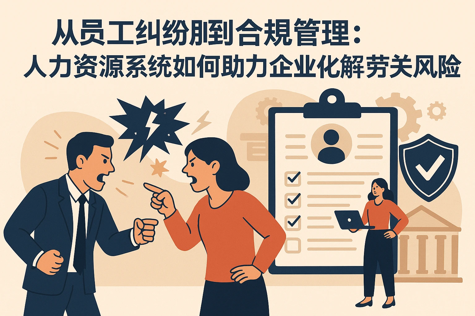 从员工纠纷到合规管理：人力资源系统如何助力企业化解劳动关系风险