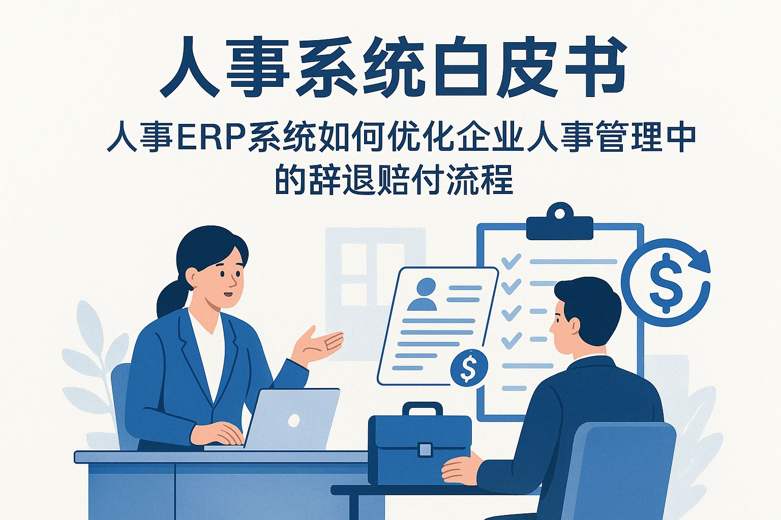 人事系统白皮书:人事ERP系统如何优化企业人事管理中的辞退赔付流程
