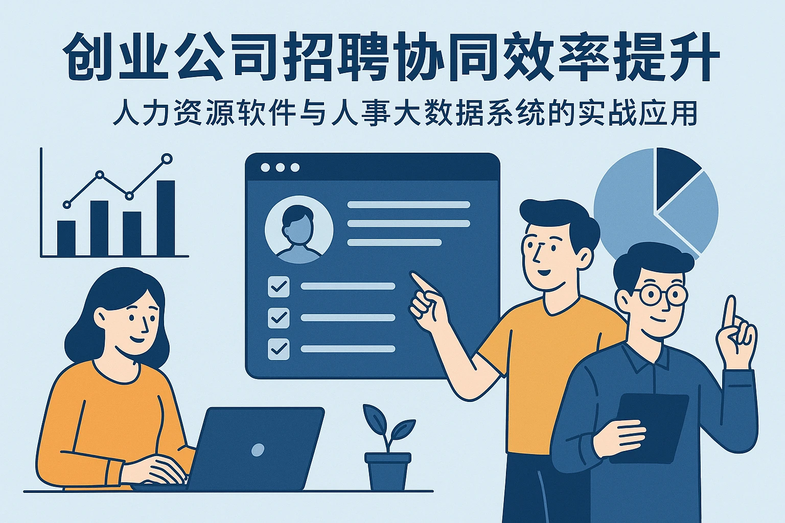 创业公司招聘协同效率提升：人力资源软件与人事大数据系统的实战应用