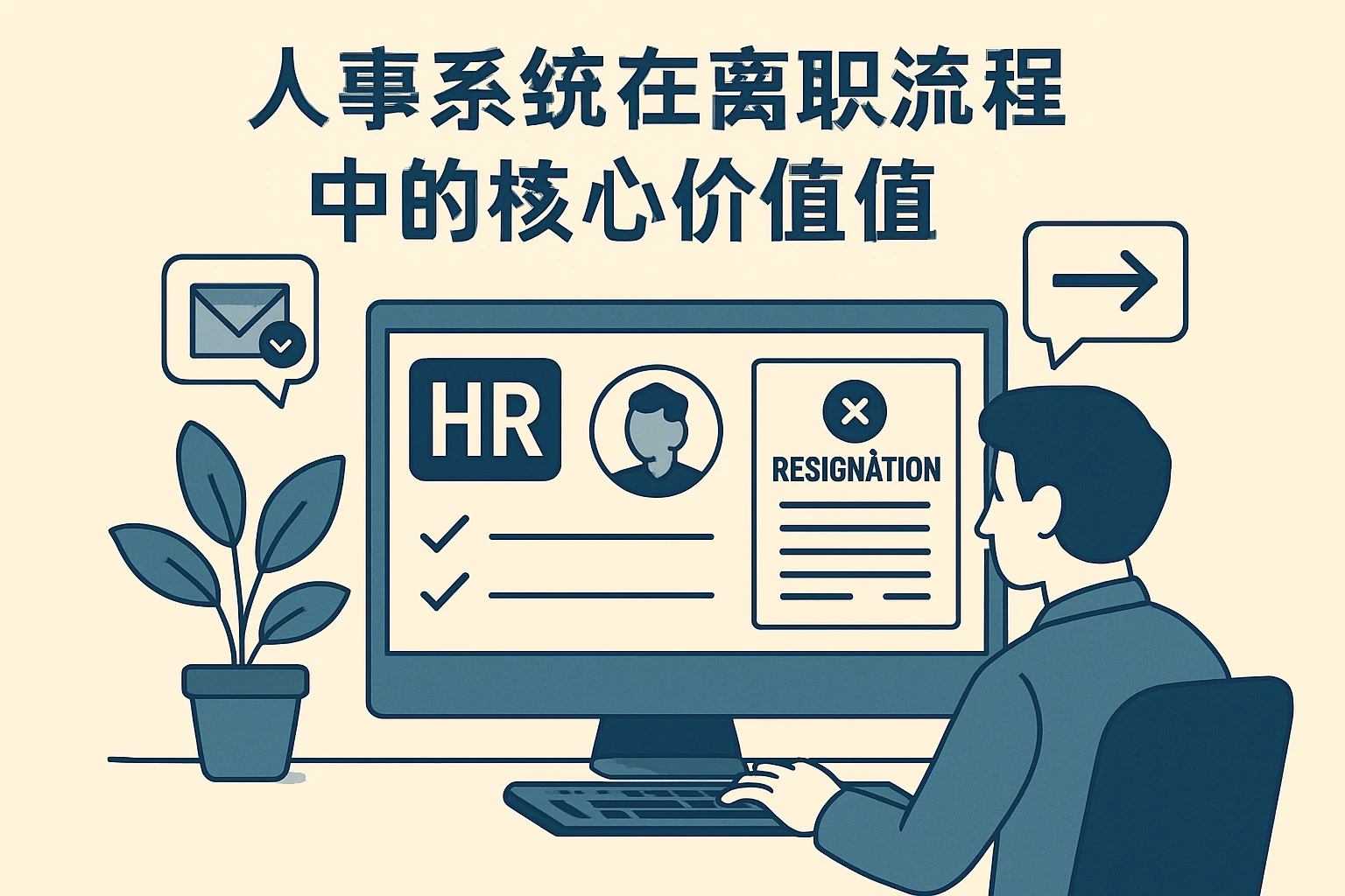 人事系统在离职流程管理中的核心价值