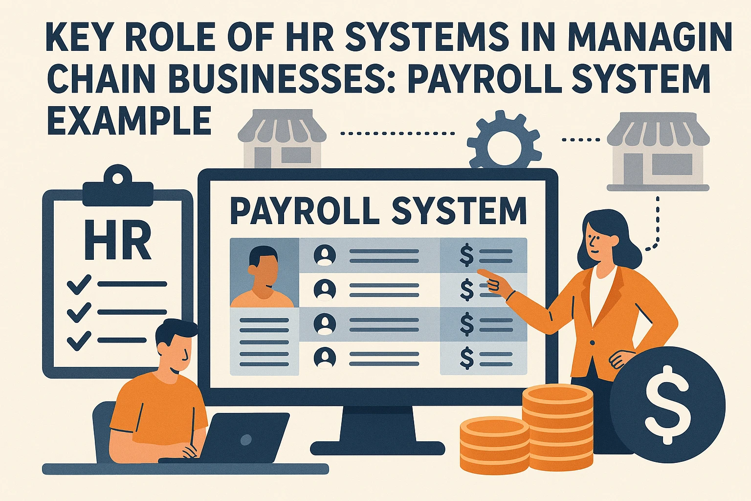 人力资源系统在连锁企业管理中的关键作用：以工资管理系统为例