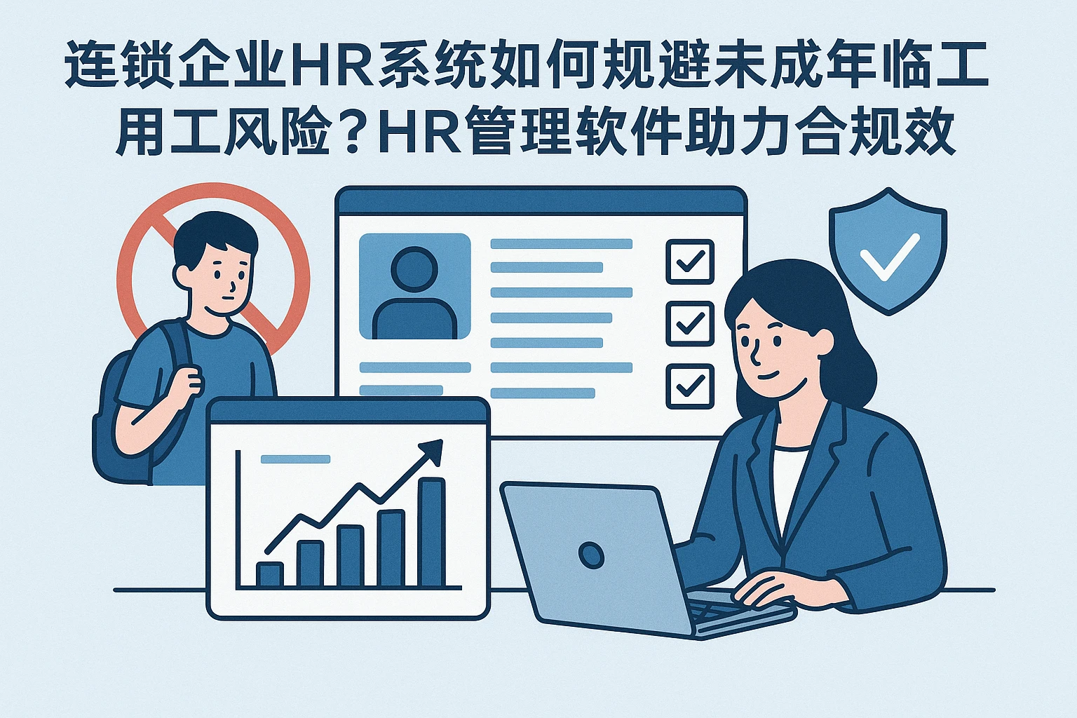 连锁企业HR系统如何规避未成年临工用工风险？HR管理软件助力合规高效