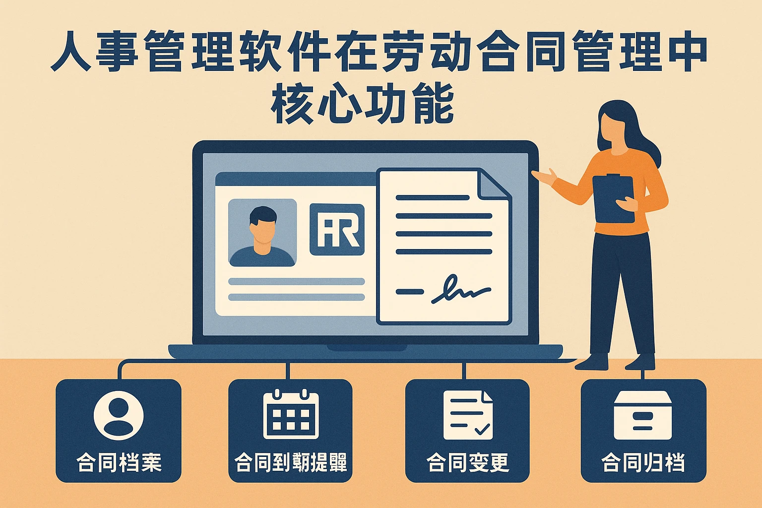 人事管理软件在劳动合同管理中的核心功能