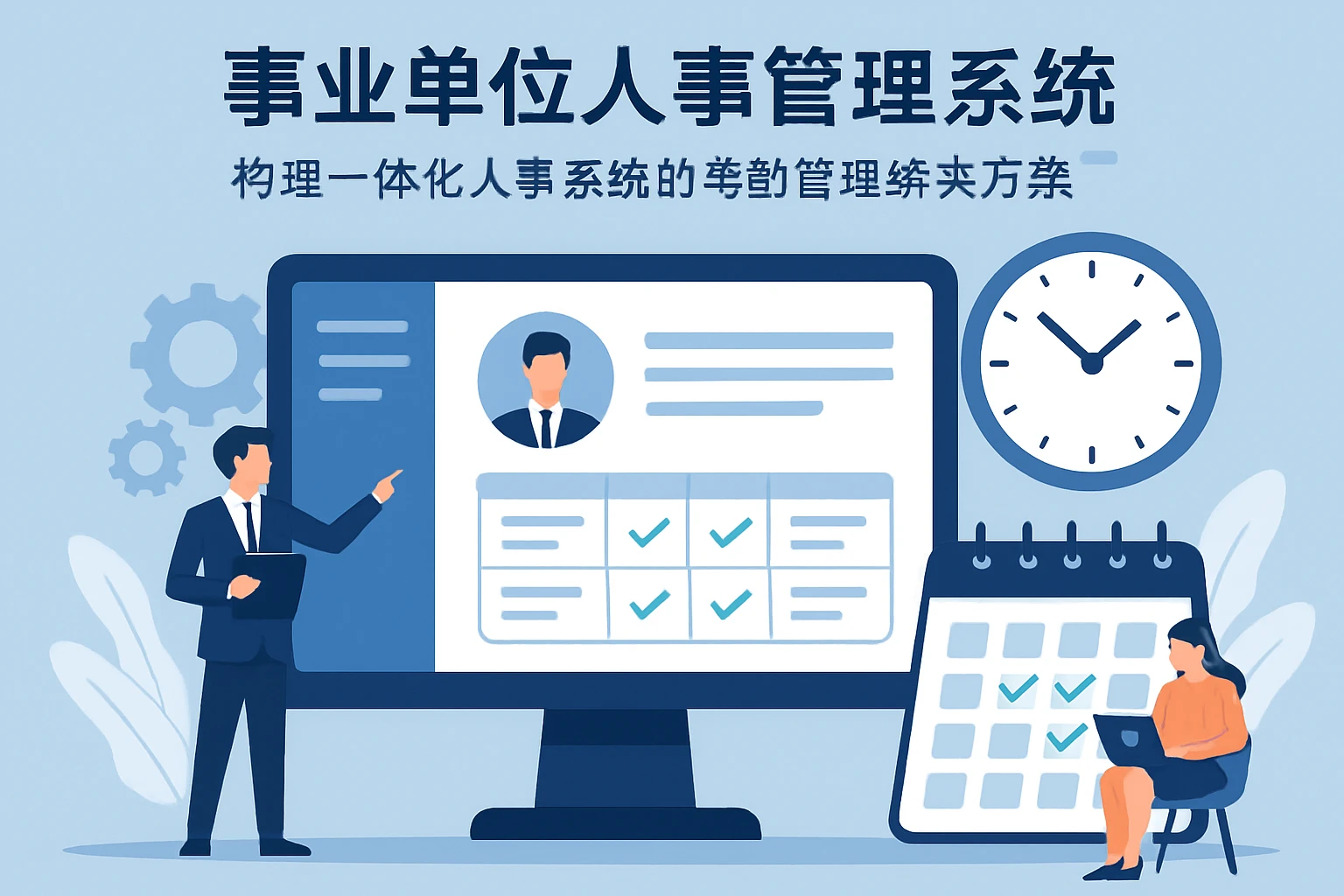 事业单位人事管理系统:构建一体化人事系统的考勤管理解决方案