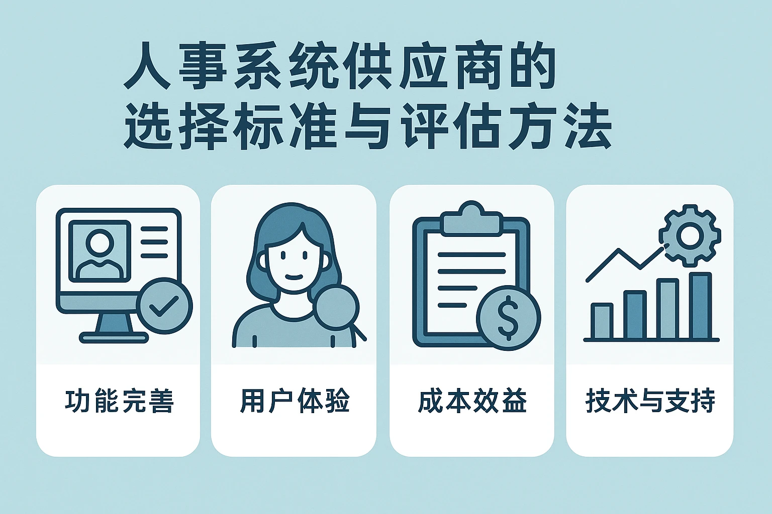 人事系统供应商的选择标准与评估方法