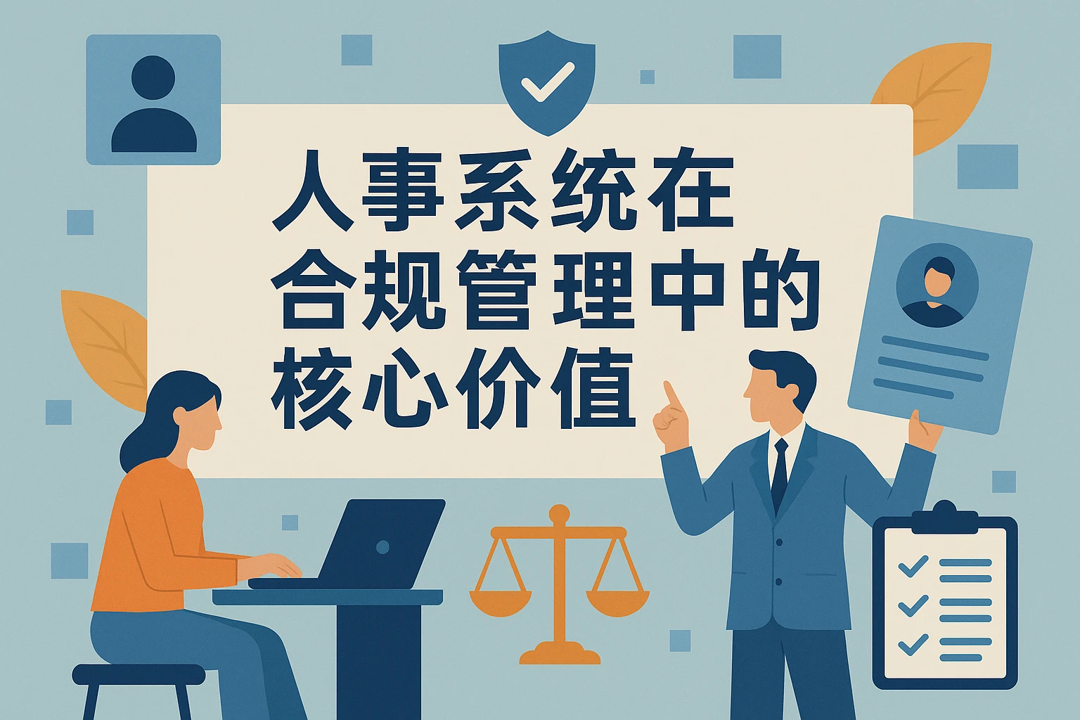 人事系统在合规管理中的核心价值