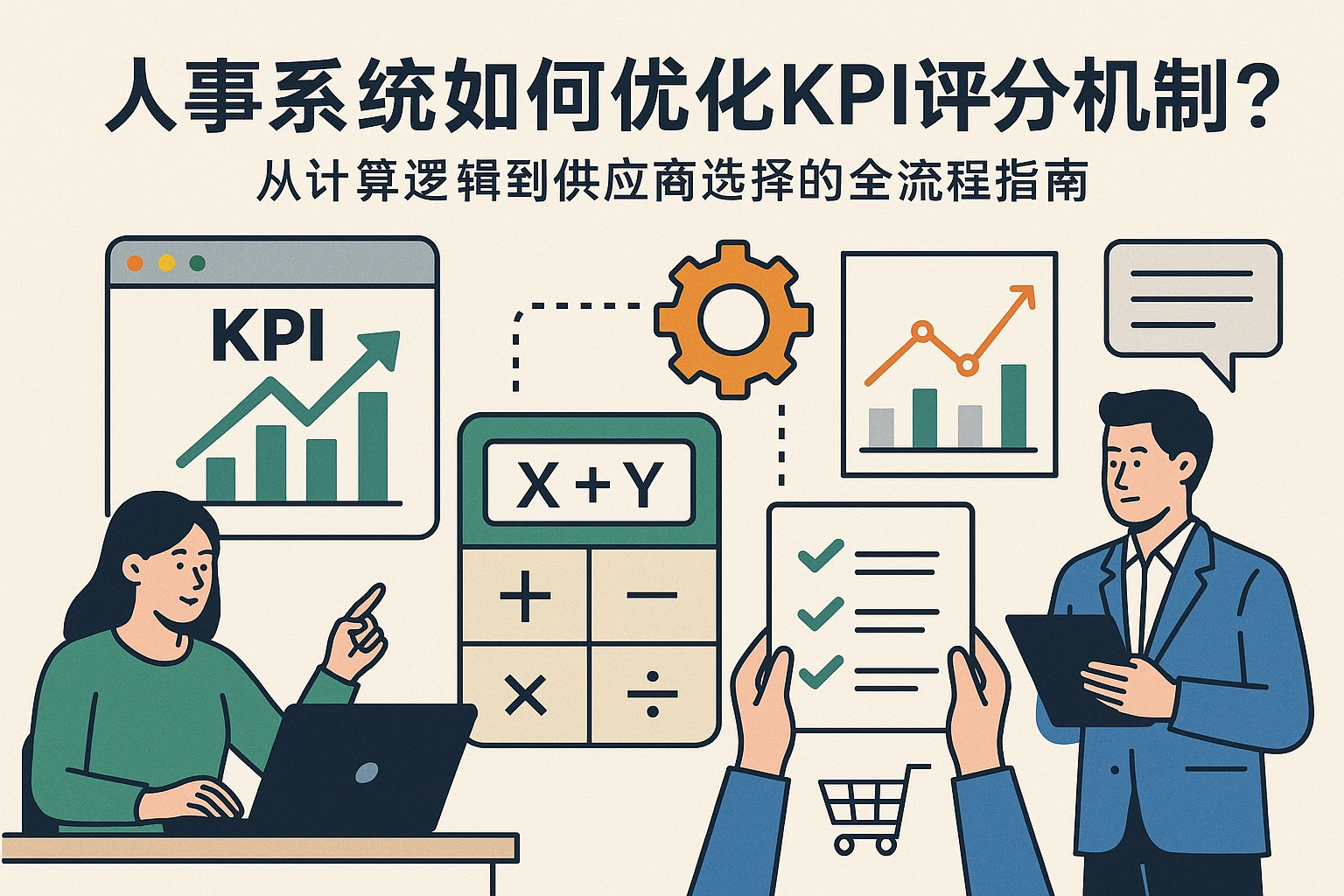 人事系统如何优化KPI评分机制？从计算逻辑到供应商选择的全流程指南
