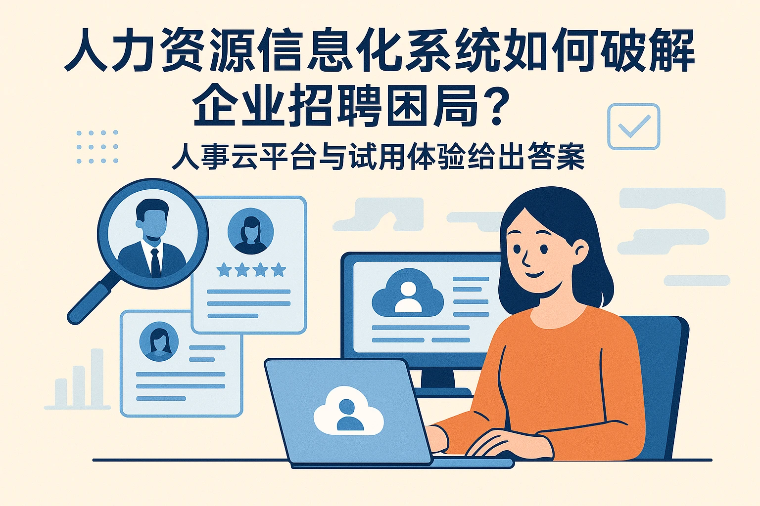 人力资源信息化系统如何破解企业招聘困局?人事云平台与试用体验给出答案